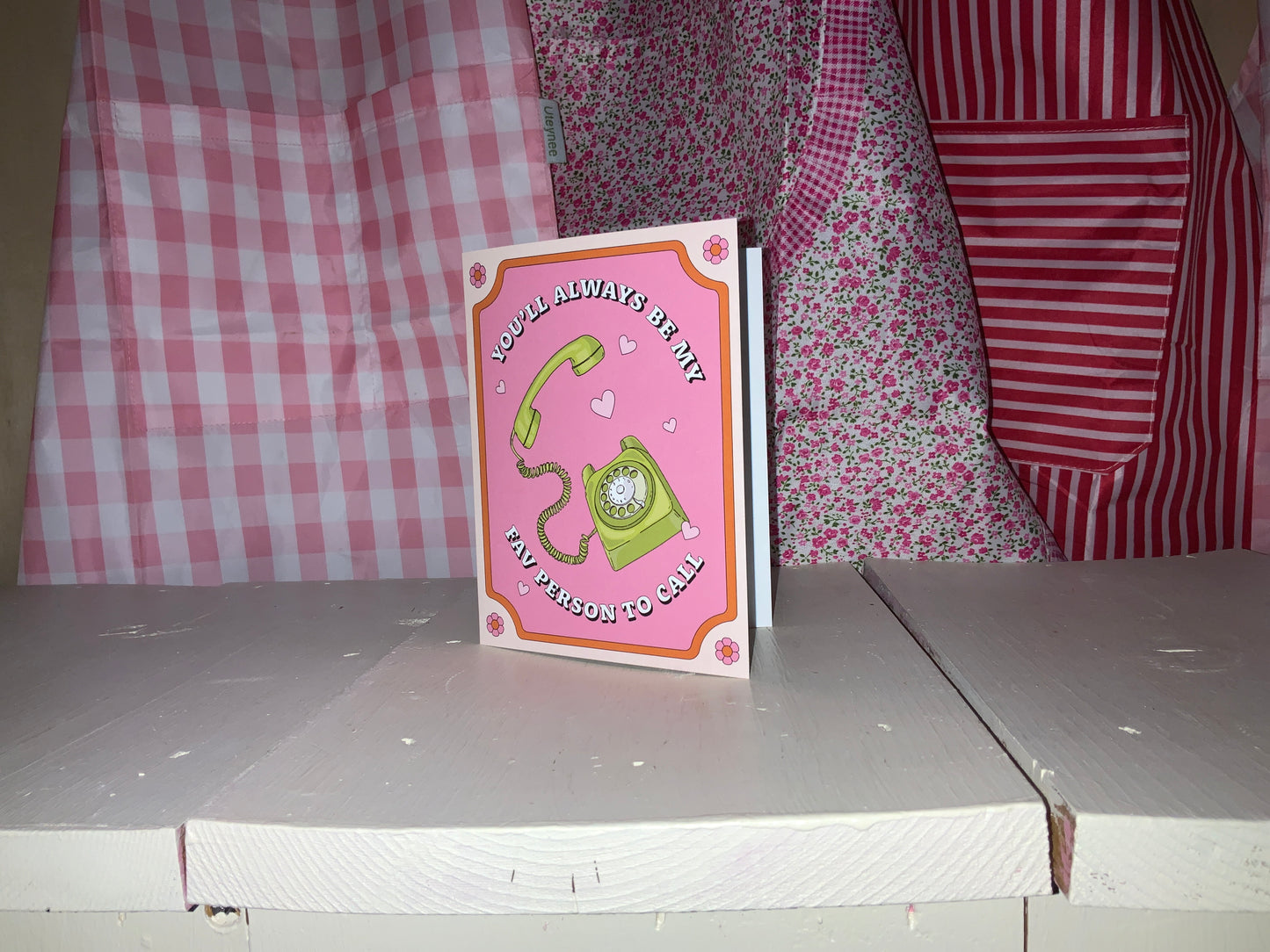 “Fav Person To Call” Greeting Card