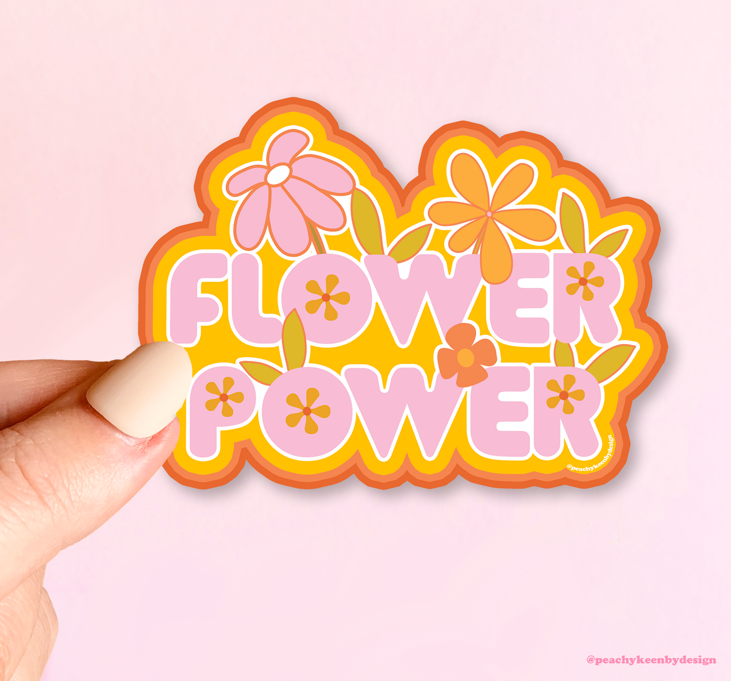 STICKER Flower Power