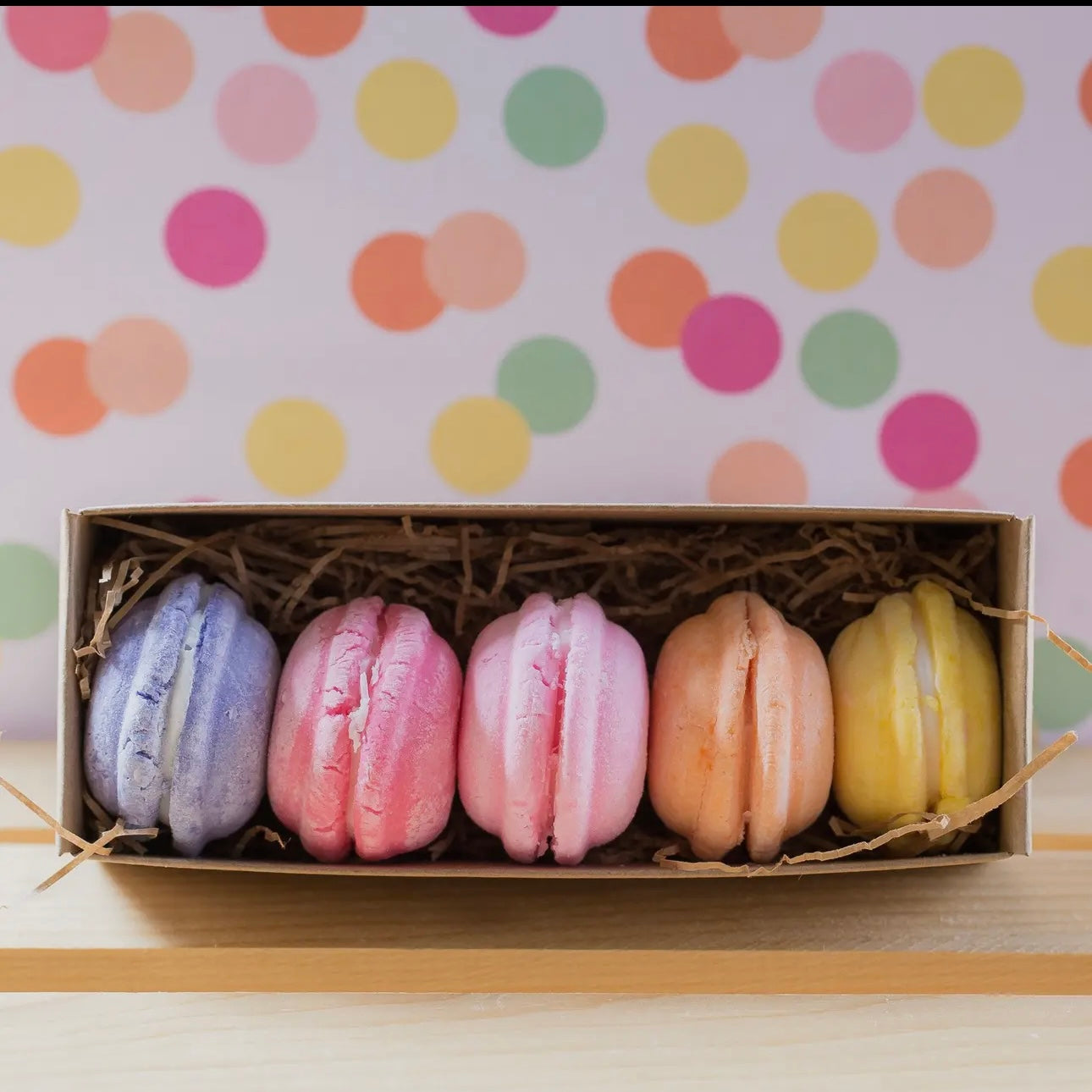 Shea Butter Bath Macarons