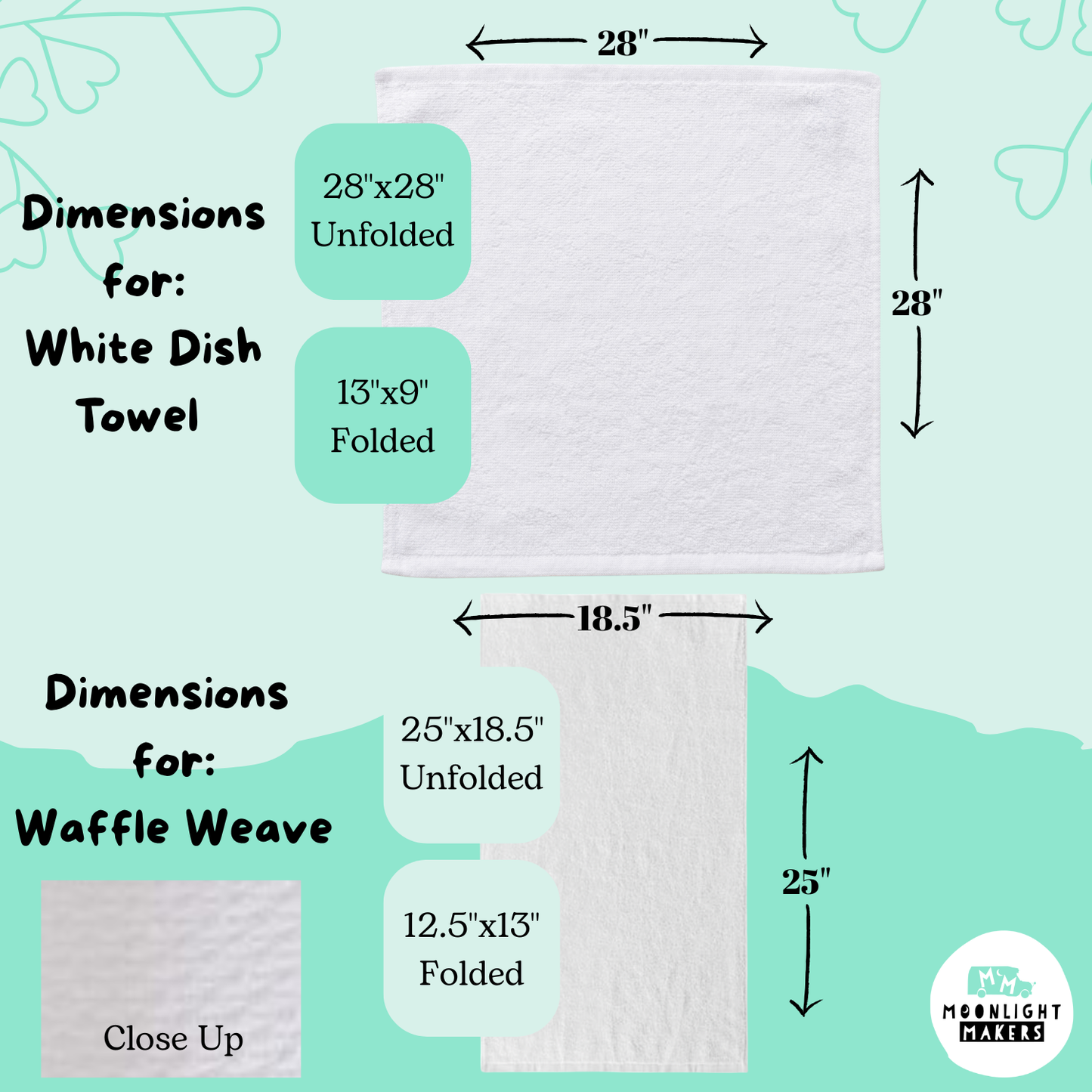*PRE-ORDER*
Colorful Cross Stitch Towels - Dog & I Talk Shit About You: Waffle Weave