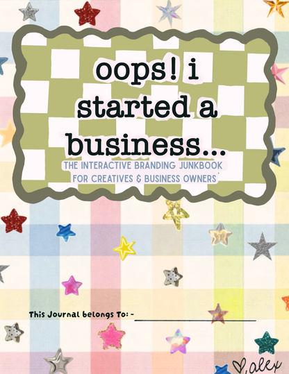 Oops! I Started a Business - An Interactive Branding Guide