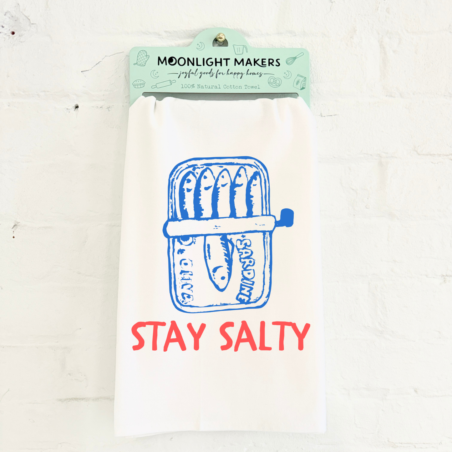 Colorful Kitchen Towels - Stay Salty