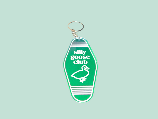 “Silly Goose Club” Keychain