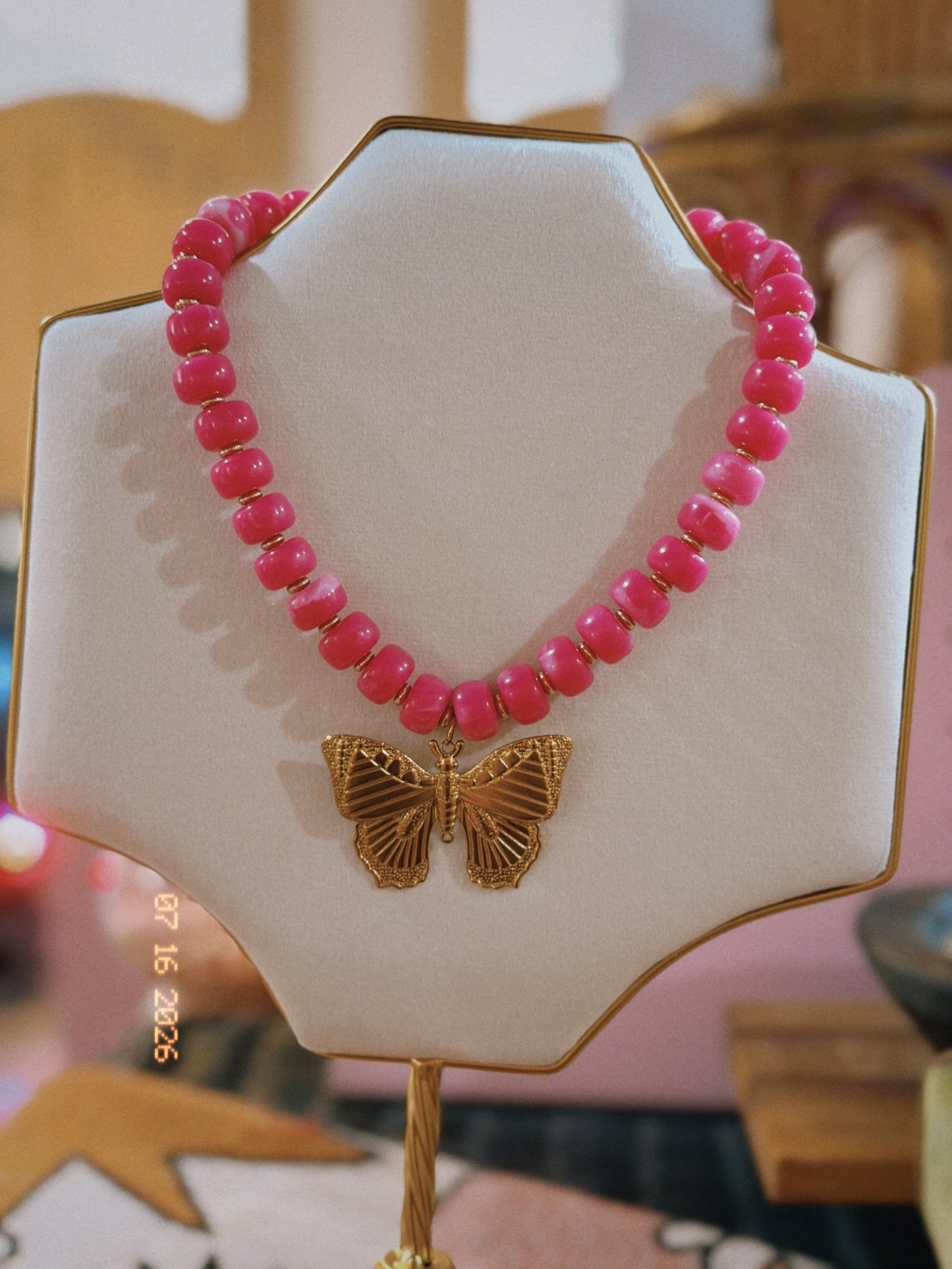 Social Butterfly Necklace