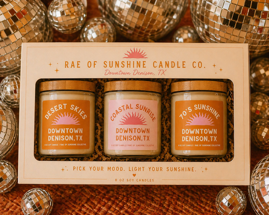 Three Candle Set