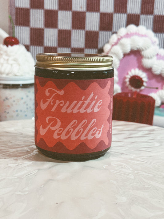 Fruitie Pebbles | Soy Wax Scented Candle