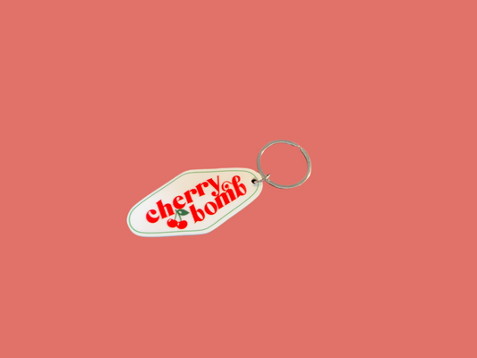 “Cherry Bomb” Keychain