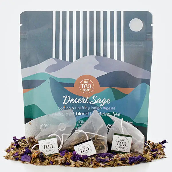 The Tea Spot | &quot;Desert Sage&quot; Uplifting Indigo Digestive Tea