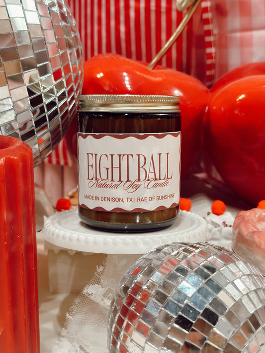 The Classics - Eight Ball Candle