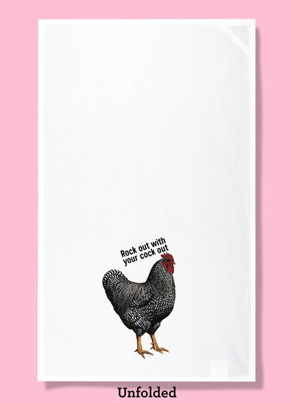Rock Out With Your C**k Out Dishtowel