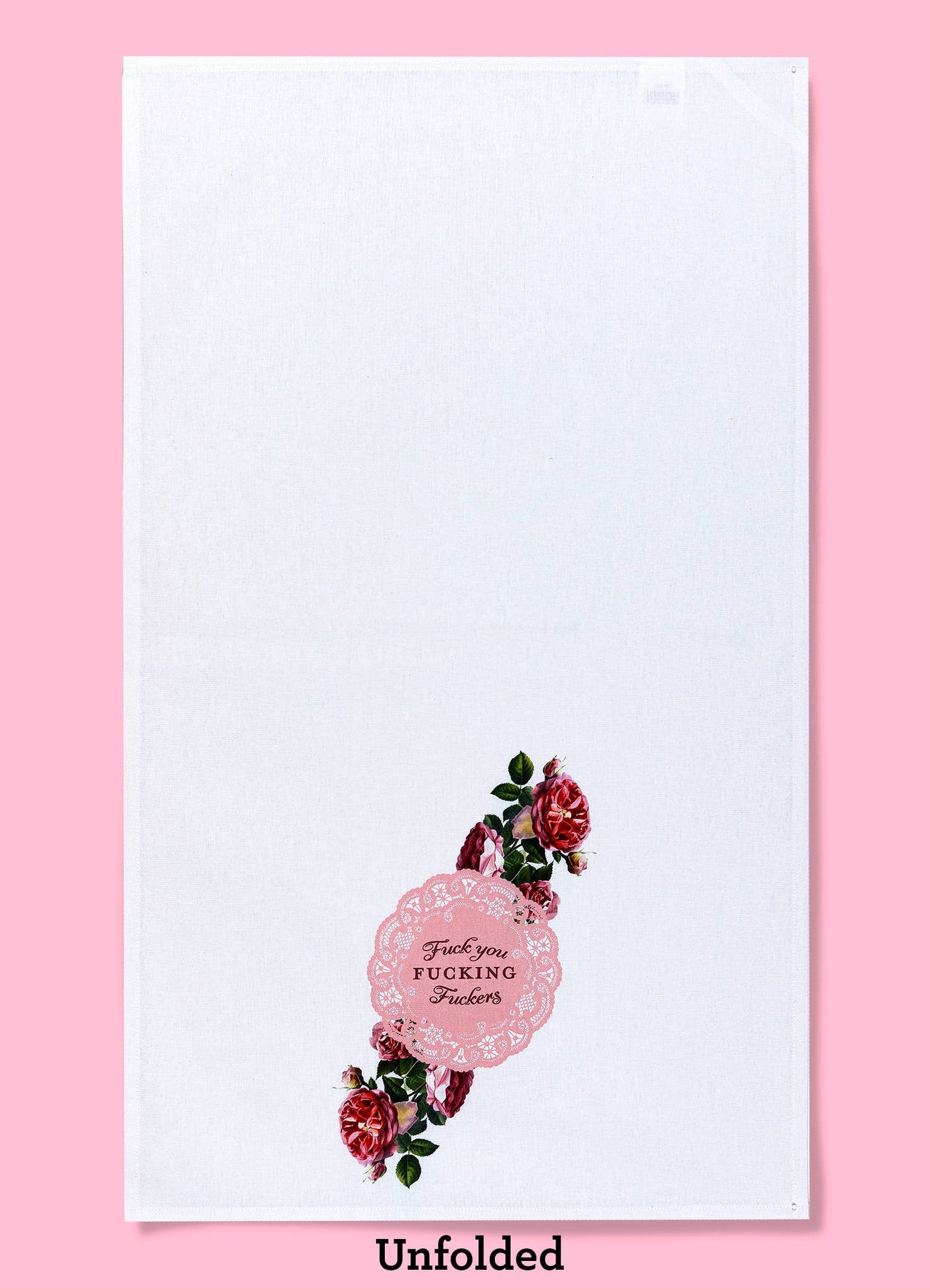 F**k You F**king F**kers dishtowel kitchen towel